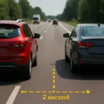 Qual è la distanza di sicurezza ideale? Scopri il metodo usato dagli istruttori