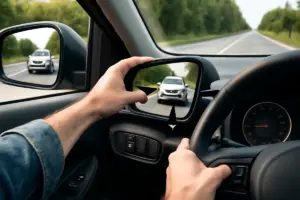 Specchietti retrovisori: come regolarli per eliminare gli angoli ciechi e migliorare la visibilità