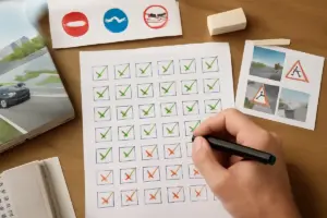 Come sono formate le griglie delle domande a quiz per patente B: schema pratico spiegato