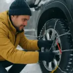 Catene da neve obbligatorie: come montarle correttamente per viaggiare in totale sicurezza