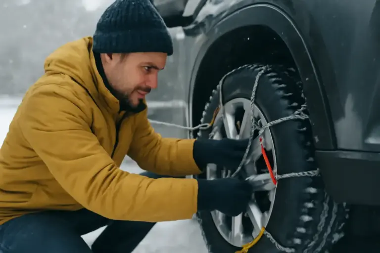Catene da neve obbligatorie: come montarle correttamente per viaggiare in totale sicurezza